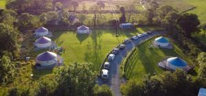 Příroda nedaleko luxury tent