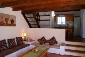 A seating area at Villa Efaistos