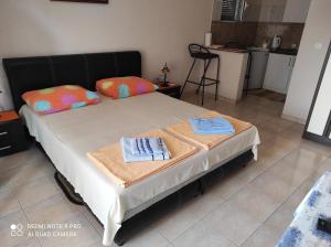 Postel nebo postele na pokoji v ubytování Apartments Anne