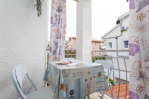 Balkón nebo terasa v ubytování Blue Sky Baska