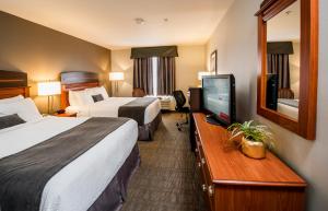 Postel nebo postele na pokoji v ubytování Best Western Plus Moncton