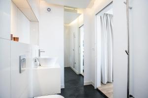 Koupelna v ubytování Eyvindarholt Guesthouse