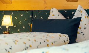 Posteľ alebo postele v izbe v ubytovaní Ferienwohnung Leuner