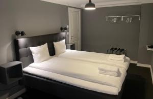 Postel nebo postele na pokoji v ubytování Unique Hotel Jungfrugatan