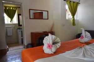 Postel nebo postele na pokoji v ubytování Rising Sun Guesthouse