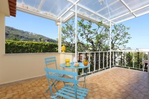 A balcony or terrace at Relais Villa Chiara free parking