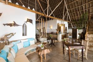 Posezení v ubytování Mvuvi Boutique Resort