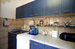 Kuchyň nebo kuchyňský kout v ubytování Apartment Sea relief