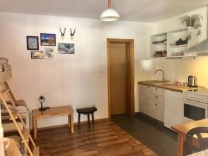 Kuchyňa alebo kuchynka v ubytovaní Plitvice Rooms Family Glumac