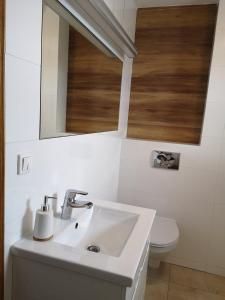Koupelna v ubytování Nad Strumyczkiem - pokoje gościnne - Apartamenty z przymróżeniem oka