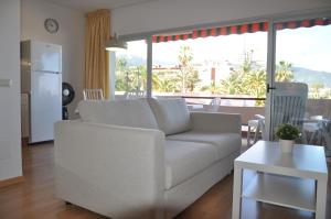 Posezení v ubytování Apartment La Paz