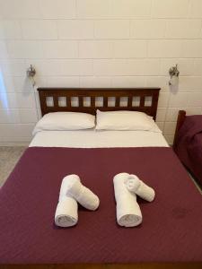 Postel nebo postele na pokoji v ubytování Casa Nuova Depto CERO