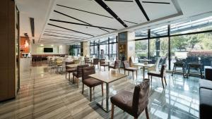 Χώρος καθιστικού στο Holiday Inn Express Shanghai Gongkang by IHG