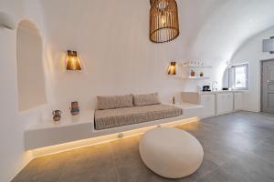 Posezení v ubytování Eternity Suites Santorini