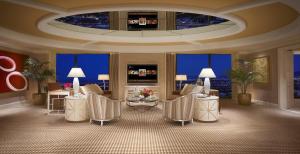 Posezení v ubytování Encore at Wynn Las Vegas