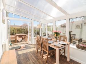 En balkon eller terrasse på Lyndhurst Cottage