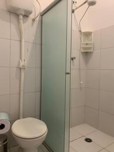 Um banheiro em Villa Paraíso