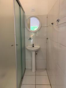 Um banheiro em Villa Paraíso