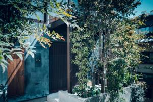 Zahrada ubytování Nozomu House Kyoto
