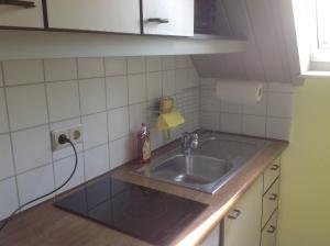 A kitchen or kitchenette at zum Schwanen Garni