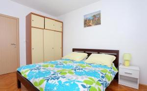 Posteľ alebo postele v izbe v ubytovaní Katja Apartment
