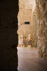 A bathroom at Il Trullo di Heidi