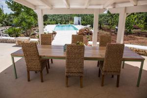 The swimming pool at or close to Il Trullo di Heidi