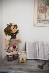 The library in the holiday home