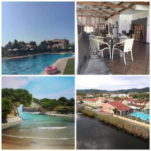 Bazén v ubytování Monika Hotel Sidari nebo v jeho okolí