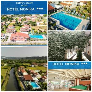 Bazén v ubytování Monika Hotel Sidari nebo v jeho okolí