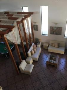 Posezení v ubytování Monika Hotel Sidari
