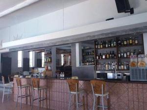 Lounge nebo bar v ubytování Monika Hotel Sidari