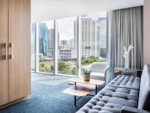 Istumisnurk majutusasutuses Novotel Miami Brickell