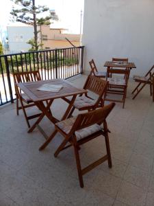 Ban công/sân hiên tại B&B Casa Rosati