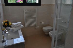 Koupelna v ubytování Casa Vacanza e per lavoro Tessyhouse