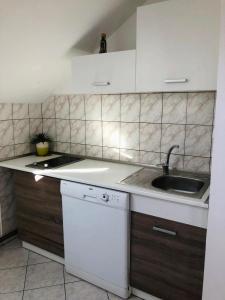 Kuchyň nebo kuchyňský kout v ubytování Guest House Family Dukić