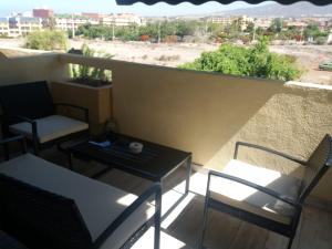 Balkón alebo terasa v ubytovaní Mareverde Apartament