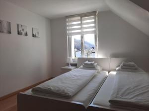 Voodi või voodid majutusasutuse Green Hill Apartments - Feldkirch toas