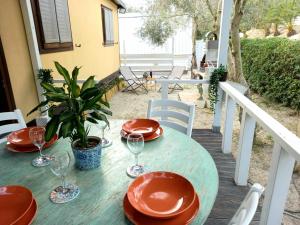 Rõdu või terrass majutusasutuses Sunseabeach