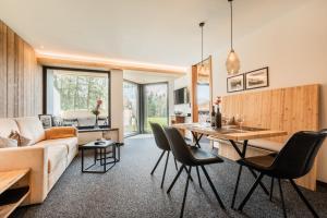 Posedenie v ubytovaní s'Hoamatl Dorfkrug Appartements
