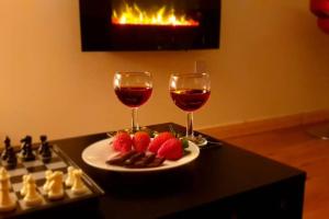 Nápoje v ubytování Uig Chalets Idrigill Hill Chalet + 37 fotografií