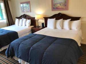 Postel nebo postele na pokoji v ubytování Monterey Pines Inn
