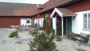 Zahrada ubytování B&B Ströprodukter