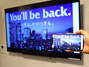 Televisi dan/atau pusat hiburan di APA Hotel Nishifunabashi Ekimae