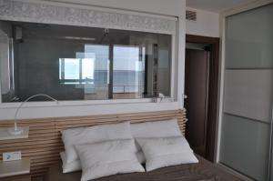 Posteľ alebo postele v izbe v ubytovaní Magnifique appartement avec une incroyable vue sur mer