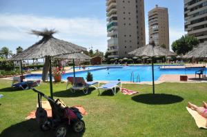 Bazén v ubytovaní Magnifique appartement avec une incroyable vue sur mer alebo v jeho blízkosti