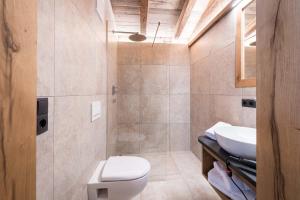 Vannituba majutusasutuses Chalet-karwendel