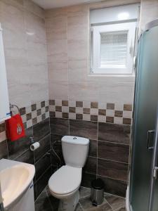 Koupelna v ubytování Apartman Jasna