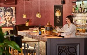 Nápoje v ubytování Hotel Erasmus - Mein Genuss- und Wellnesshotel