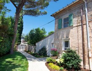 Zahrada ubytování DelleFarfalle Boutique B&B